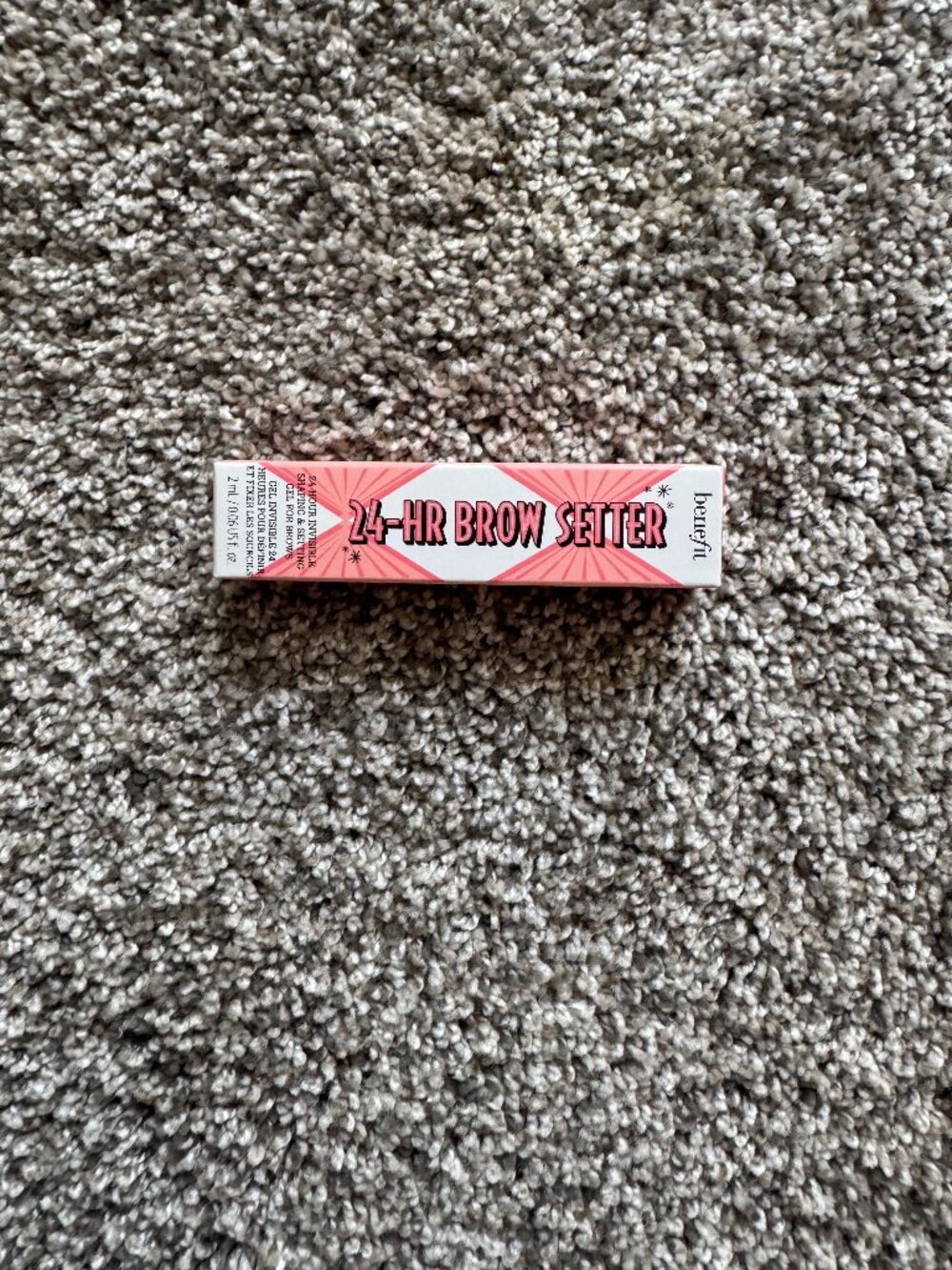 Benefit 24-HR Brow Setter Clear Brow Gel .06 oz. NEW